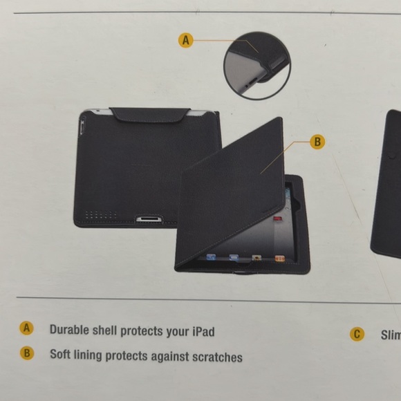 Targus Blue Padded 2nd & 3rd Generation Cover - Picture 6 of 12